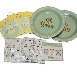 NWT. Baby Animals Baby Shower Decor